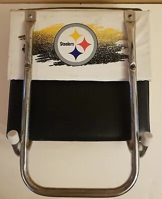 $37.95 • Buy Vtg Pittsburgh Steelers Stadium Seat/Chair Portable Folding Bleacher Cushion