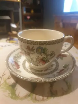 £4 • Buy Vintage Johnson Brothers Indian Tree, Cup And Saucer