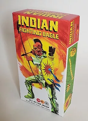 Marx UK - Fighting Eagle - Sunburst Style Reproduction Box • $25