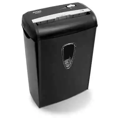 8-Sheet Cross-Cut Paper Shredder Black New • $22.25