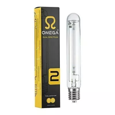 250W Dual Full Spectrum Bulb Lamp Light Grow Kit Tent Hydroponics Omega • £10.99