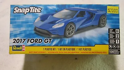 Revell Snap Tite 2017 Ford Gt Model Kit 1/24 Scale • $20