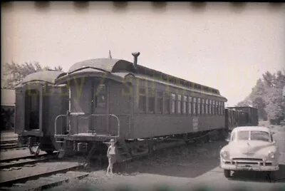 DH Delaware & Hudson Passenger Car - C1950s - Vintage Railroad Negative • $29.45