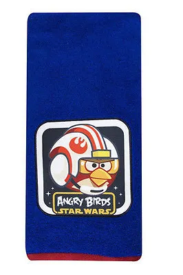£10.74 • Buy Angry Birds Luke Sywalker Bath Towel  Kids Beach Towel Bath NWT
