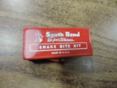 Vintage SOUTH BEND Sportsmans Snake Bite Kit • $8.99