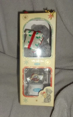 £12.99 • Buy Me To You Bear - Christmas Boxed With Snow Globe