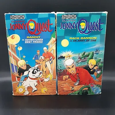 Lot Of 2 Cartoon Network Classics Jonny Quest VHS Tapes • $9.99