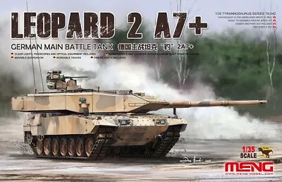 Meng Model TS042 1/35 German Main Battle Tank Leopard 2 A7+ • $58.99