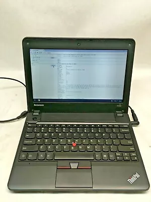$40 • Buy Lenovo ThinkPad X131e Chromebook Laptop For Parts Broken Hinge JR