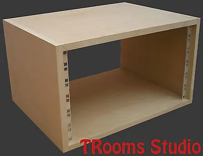 6u UNIT 19  INCH RACK CABINET RECORDING STUDIO FURNITURE 400mm Deep • £42.99