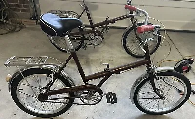 Vintage Refurbished Raleigh Twenty 20 Folding Bike Bicycle Made In England • $199