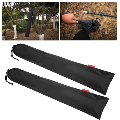 $25.70 • Buy 2Pcs Durable Camping Accessory Bag Multi Function Portable Tent Pole Storage Bag