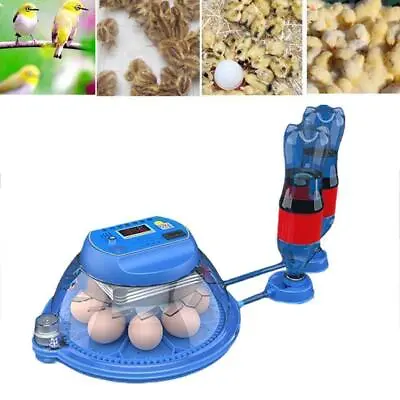Chicken Incubators For Hatching Eggs W/ Automatic Egg Turning & Humidity Contro[ • £34.79
