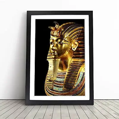 Tutankhamun Egypt Egyptian Mummy Wall Art Print Framed Canvas Picture Poster • £24.95