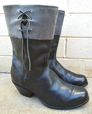 $71 • Buy RM WILLIAMS LONGHORN CUBAN HEEL TOP BOOTS Men 8G (women 10.5), Rrp $949.00!