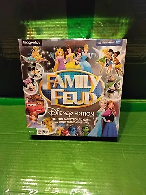 Family Feud Disney Edition - Fun Family Board Game Disney Themed Questions VGC • $20