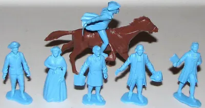 Marx Reissue Revolutionary War Johnny Tremain Figures Toy Soldiers • $11.99
