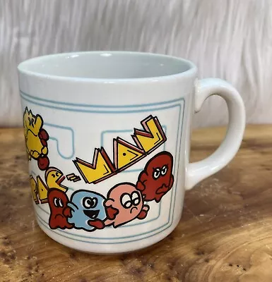 Vintage Pac-Man Coffee Mug Cup Atari Video Games 1980’s Midway MFG Company • $11.69