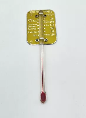 Vintage 1960's TCA Roast Meat Thermometer • $14.99