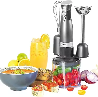 Salter Cosmos 3 In 1 Hand Blender - Electric Whisk & Mini Food Processor 350W • £28.99