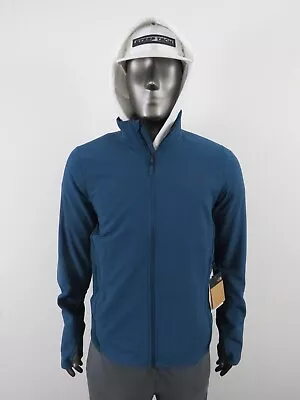 Mens The North Face Futurefleece Full Zip Fleece Sweater Jacket - Blue • $49.95