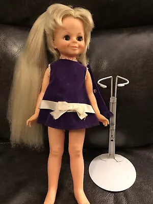 Vintage Ideal Talky Mute Velvet Hair That Grows Doll Crissy's Cousin-w/dress • $12.99