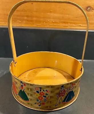 Vintage Metal Sand Basket Sifting Beach Toy Bucket Made In USA Women Men • $22.99