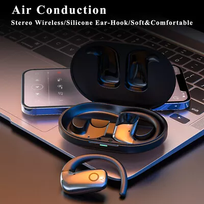 For IPhone 15 14 13 Pro 12 11 XR Wireless Earbuds Bluetooth Ear-hook Headphones • $16.75