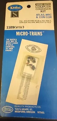 N-scale Magne-matic Coupler Converson Kit Atlas Mrc & Con-cor Locos Kadee 1109 • $9