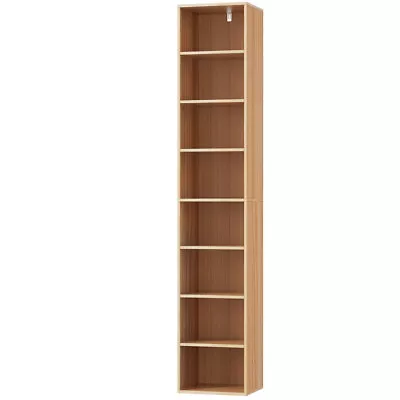 Artiss Bookshelf 8 Tiers Display Book Cube Shelves CD DVD Storage MILO Pine • $72.95