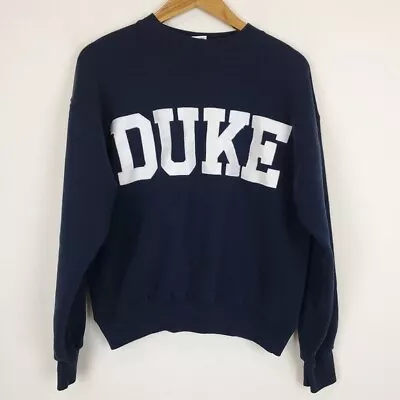 Vintage Duke University Carolina Connection Crewneck Sweatshirt • $39.99