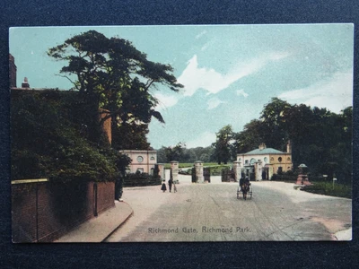 £9.75 • Buy London RICHMOND Richmond Park & Gate Entrance C1905 Postcard By Pelham Series