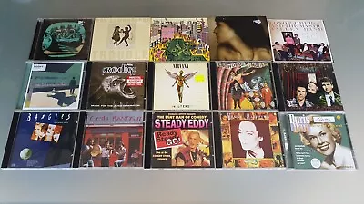 Bulk Lot Of 15 CDs Nirvana Prodigy Australian Indie Pop 90's Rock Female  • $33