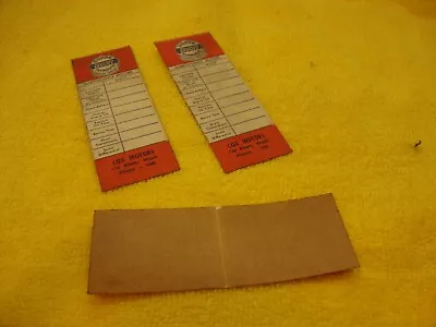 Vintage Dodge Plymouth Door Jamb Oil Change Stickers Service Station Car Truck • $4.99