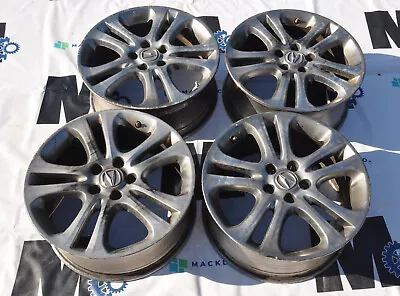 2009-2013 Acura TSX Alloy Wheels 18  Alloy Wheels Graphite USED Curb Rashed OEM • $759.99