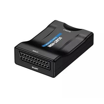 £7.25 • Buy SCART To HDMI Converter Adapter 1080P Audio Video Upscale Converter HD TV DVD UK