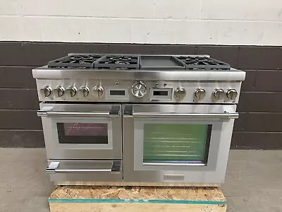 Thermador PRD48WDSGU 48  Range Dual Fuel PRO Grand 6 Burner + Griddle + Steam • $12999.99