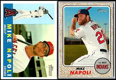 (2)  Topps Heritage Mike Napoli  Lot • $3.49