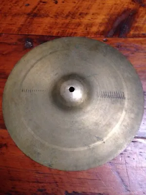 Vtg 50s UFIP Rotocast 350 Grams High Hat Crash Ride Italy Brass Cymbal 11  • $359.99