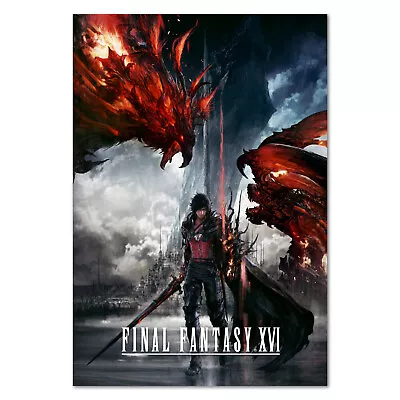 Final Fantasy XVI (16) Poster | Official Key Art | High Quality Prints • $25.49