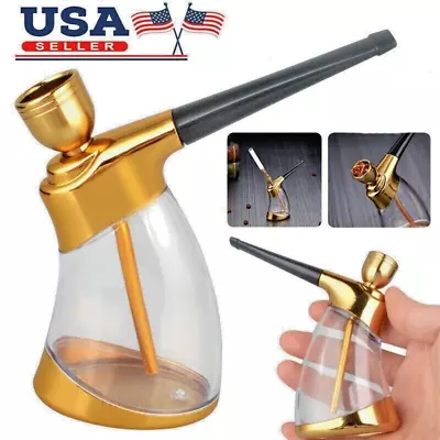 Portable Water Bong Smoke Pipe Smoking Pipes Mini Small Tobacco Hookah Shisha US • $9.99