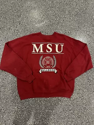 Vintage Mississippi State Bulldogs Crewneck • $10.50