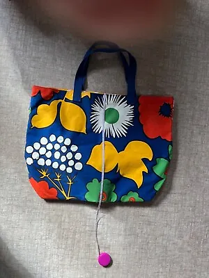 Marimekko For Target Beach Tote Bag Oversized Kukkatori Print (23x17inches) • $35