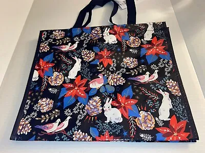 Vera Bradley Reusable Gift Market Tote Bag 12” X 14” Winter Forest NWT • $13.99