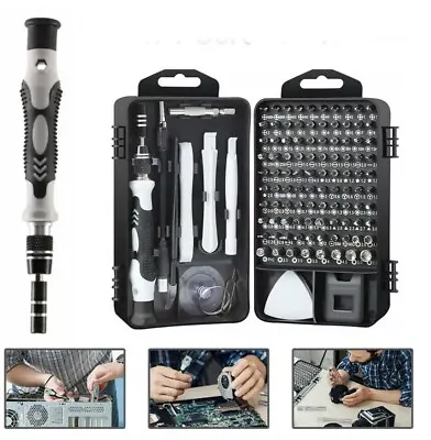 117 In 1 Professional Computer Repair Tool KitPrecision Laptop Screwdriver Set • $25.99