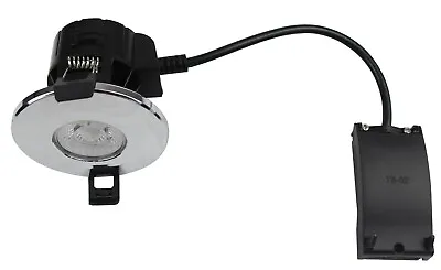 Integrated LED Fire Rated 8 Watt Dimmable IP65 CCT 3000K 4000K 6000K Downlight  • £14.90