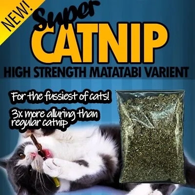 $5.99 • Buy 100% Natural SUPER Catnip Matatabi Silver Vine Dried Seeds Cat Nip Kitten Toy