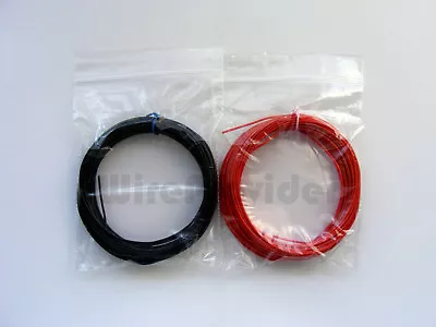 £3.55 • Buy 20m 1/0.6mm Equipment Wire Kit  22-23 AWG 2 Colours Single Copper Core WP-010515