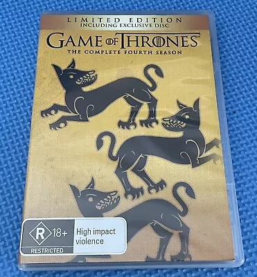 Game Of Thrones Complete Season 4  DVD • $8.95