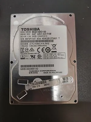 Toshiba MQ01ABD/100 • £15